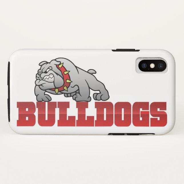 Capa Para iPhone, Case-Mate Bulldogs #8 (Verso (Horizontal))