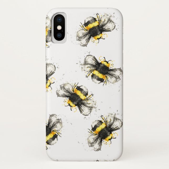Capa Para iPhone, Case-Mate Bumble o impressão da abelha (Verso)