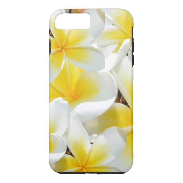 Capa Para iPhone, Case-Mate Buquê amarelo de Frangipani, (Verso)