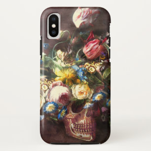 Capa Para iPhone X Buquê do crânio