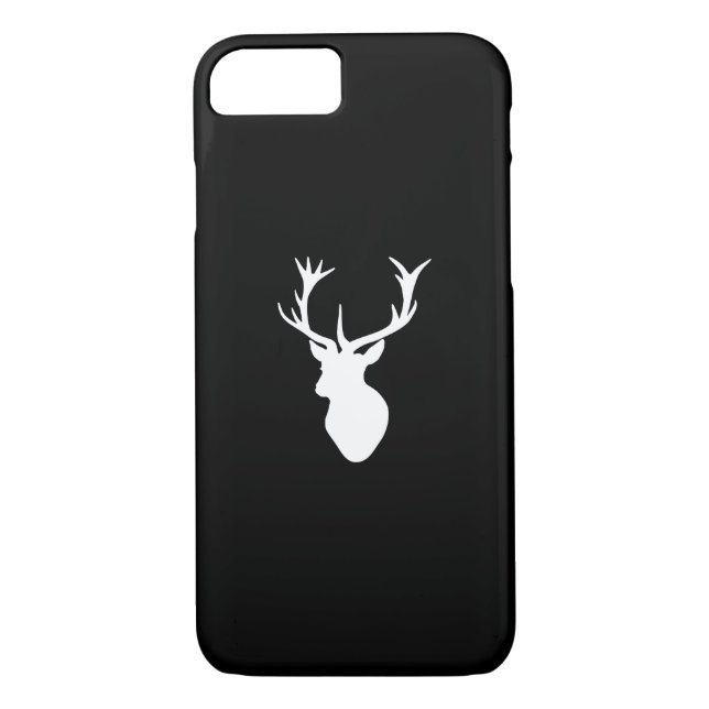 Capa Para iPhone, Case-Mate Cabeça branca do veado (Verso)