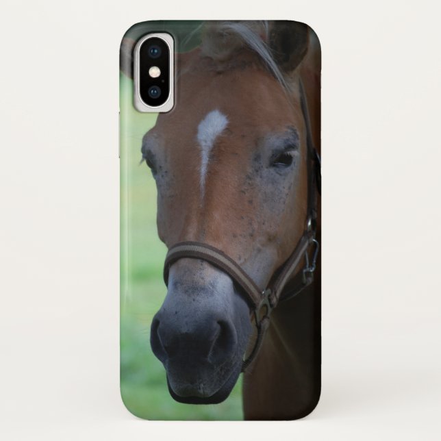 Capa Para iPhone, Case-Mate Cabeça de Cavalo 001 (Verso)