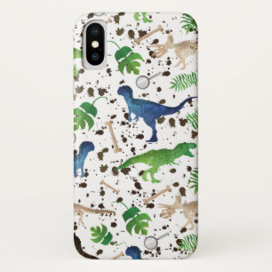 Capa Para iPhone Da Case-Mate Caça ao Dinossauro! Dinossauros no Safari Meninos