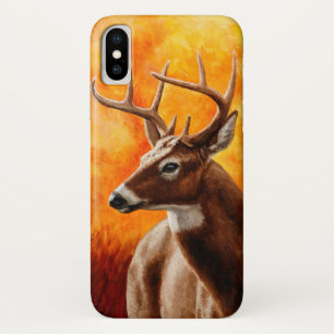 Capa Para iPhone X Caça ao Veado
