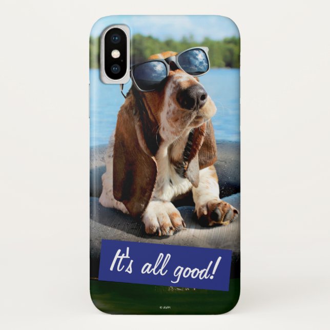 Capa Para iPhone, Case-Mate Caça-Basset Em Óculos De Sol (Verso)