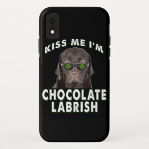 Capa Para iPhone Da Case-Mate Cachorro Beije-me Sou Chocolate Labrish