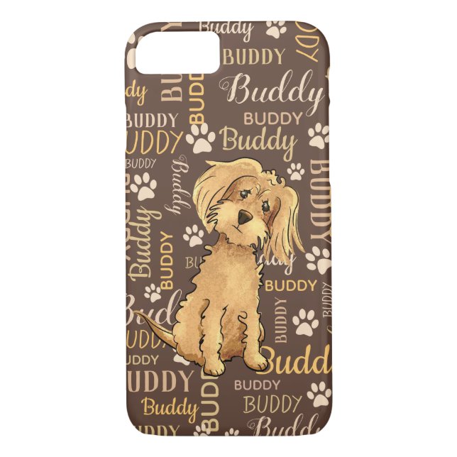 Capa Para iPhone, Case-Mate Cachorro Marrom Personalizado (Verso)