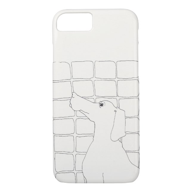 Capa Para iPhone, Case-Mate Cachorro Original Desenho Chinês Ano 2018 iPhone (Verso)