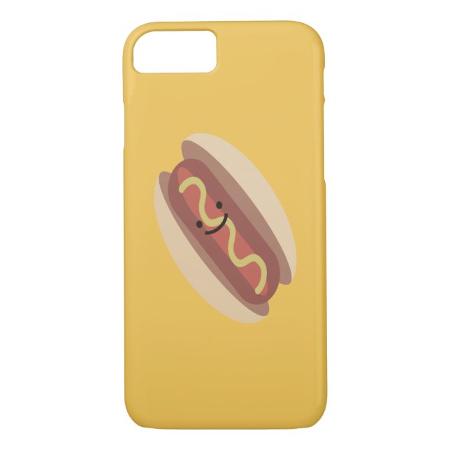 Capa Para iPhone, Case-Mate Cachorro Quente de Kawaii Cugado (Verso)