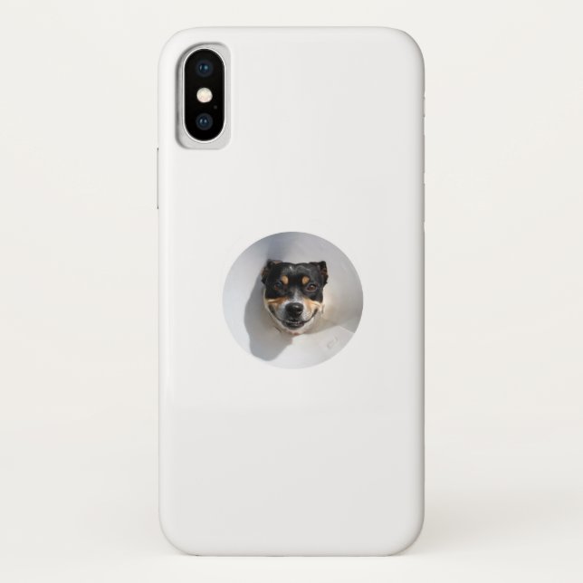 Capa Para iPhone, Case-Mate Cachorro sorridente engraçado (Verso)