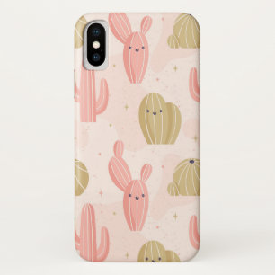 Capa Para iPhone Da Case-Mate cacto rosa desenhado à mão