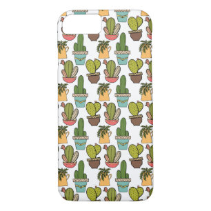 Capa Para iPhone Da Case-Mate Cactus E Suculentes No Interior Do Pote