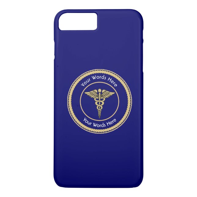 Capa Para iPhone, Case-Mate Caduceus Rope Shield Universal Personalizado (Verso)