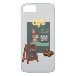 Capa iPhone 8/ 7 Cafe phone case