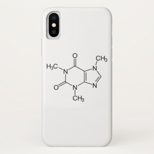 Capa Para iPhone Da Case-Mate Caffeine Molecule Chemistry Coffee Atoms