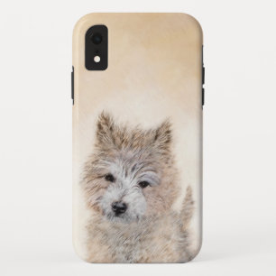 Capa Para iPhone Da Case-Mate Cairn Terrier Puppy Painting - Arte Original De Cã