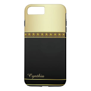 Capa Para iPhone Da Case-Mate Caixa com iPhone 7 Plus Preto e Dourado