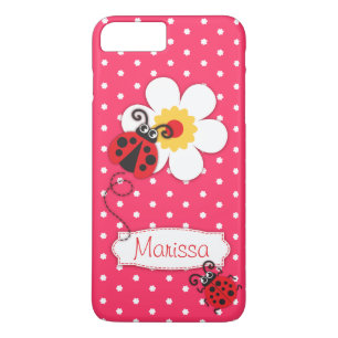 Capa Para iPhone Da Case-Mate Caixa cor-de-rosa vermelha do nome bonito das