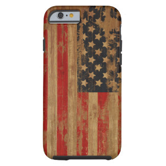 Capa Tough Para iPhone 6 Caixa da bandeira americana