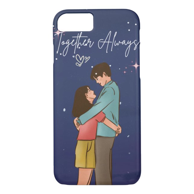 Capa Para iPhone, Case-Mate Caixa de casal "Juntos Sempre" (Verso)