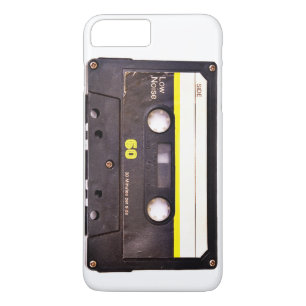 Capa iPhone 8 Plus/7 Plus Caixa de fita do Vinyl Cassette