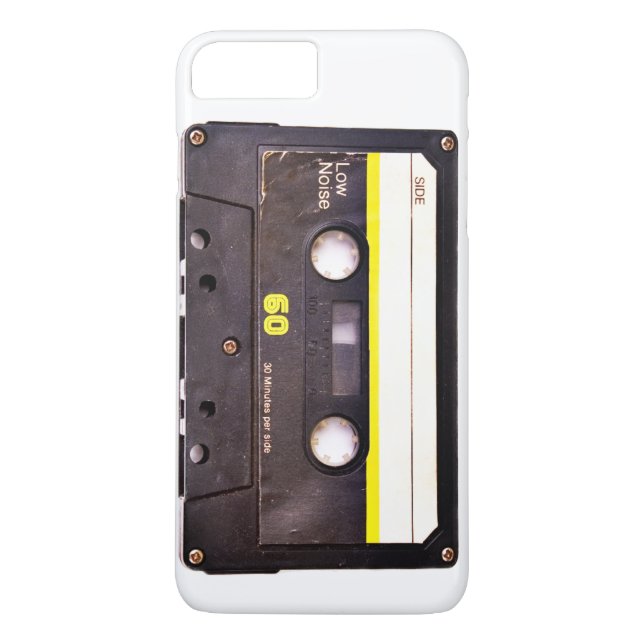 Capa Para iPhone, Case-Mate Caixa de fita do Vinyl Cassette (Verso)
