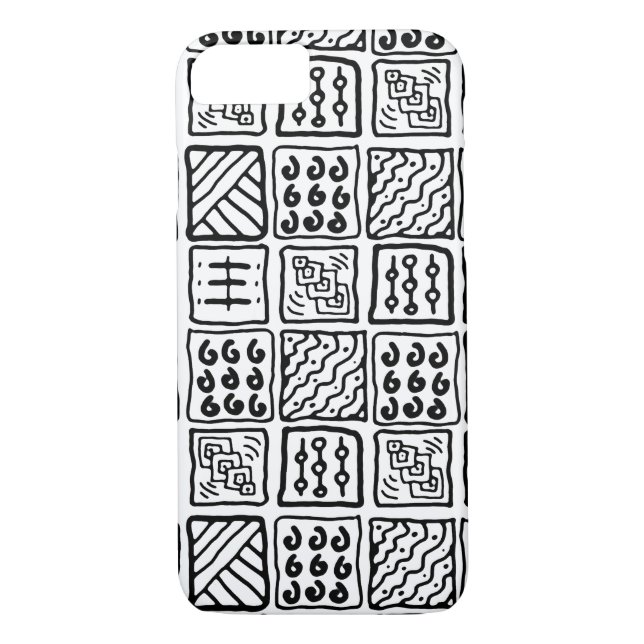 Capa Para iPhone, Case-Mate Caixa Design Primitiva de cor personalizada (Verso)