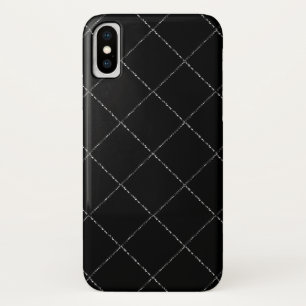 Capa Para iPhone Da Case-Mate Caixa ondulada branca preta do iPhone X da