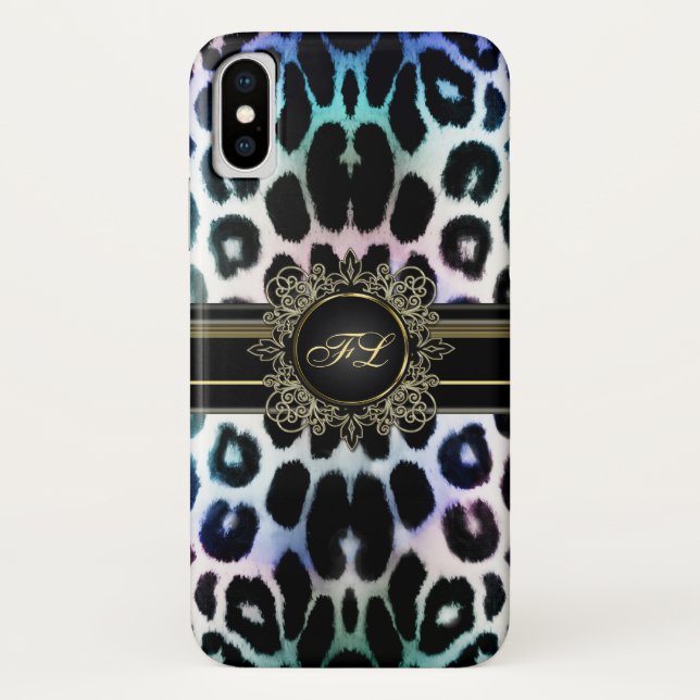 Capa Para iPhone, Case-Mate Caixa personalizada do iPhone X do arco-íris (Verso)
