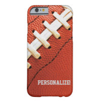 Caixa personalizada textura do iPhone 6 do futebol