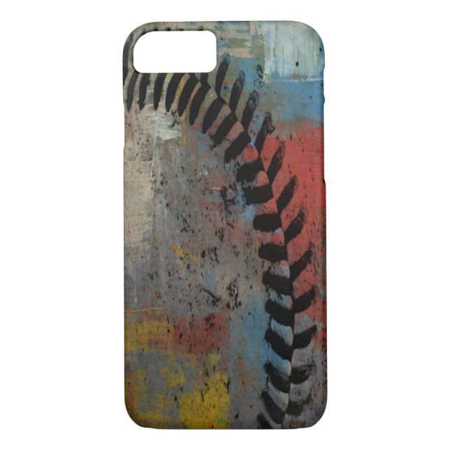 Capa Para iPhone, Case-Mate caixa pintada de baseball para iphone (Verso)