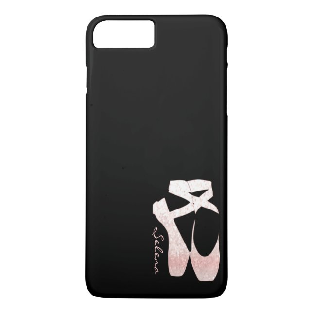 Capa Para iPhone, Case-Mate Calçados de balé macios personalizados do rosa do (Verso)