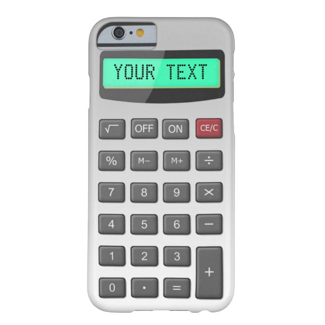 Capa Para iPhone, Case-Mate Calculadora (Verso)