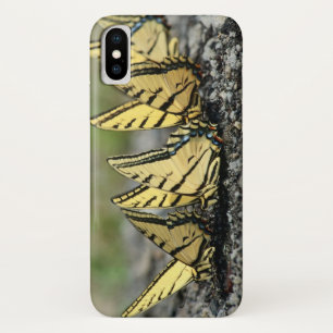 Capa Para iPhone X Caleidoscópio de Borboletas Descansadas
