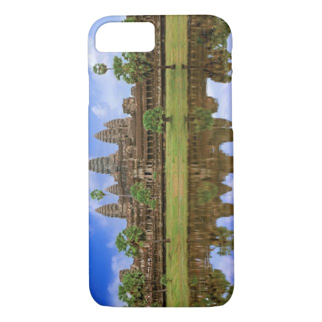 Capa Para iPhone, Case-Mate Camboja, Kampuchea, templo Angkor Wat. (Verso)