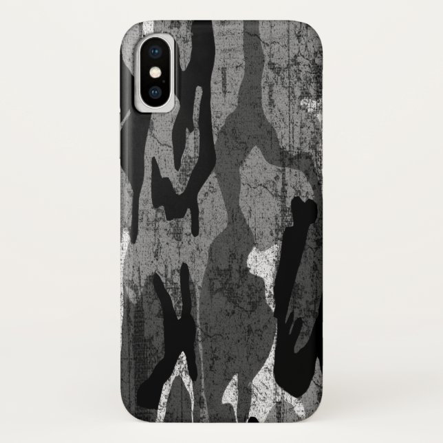 Capa Para iPhone, Case-Mate Camo ártico afligido (Verso)