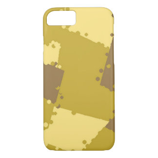 Capa iPhone 8/ 7 Camo do Deserto do ouro