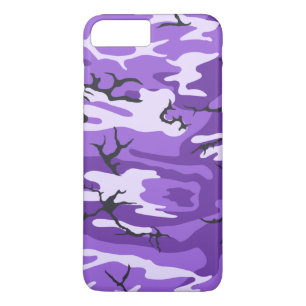 Capa iPhone 8 Plus/7 Plus Camo Roxo