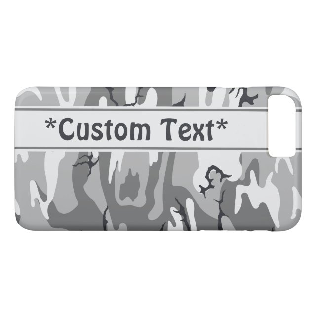 Capa Para iPhone, Case-Mate Camo Urbano com Texto Personalizado (Verso (Horizontal))