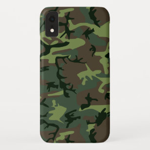 Capa Para iPhone Da Case-Mate Camouflage Camo Green Brown Patterno