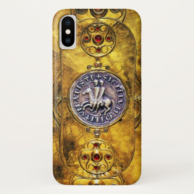 CAPA PARA iPhone, Case-Mate  CAMPO CELTICO COM SELO DO MODELO KNIGHTS (Verso)