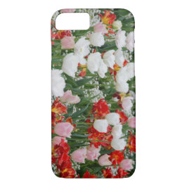 Capa iPhone 8/ 7 Campo De Tulipas Design Coloridas Vibrantes