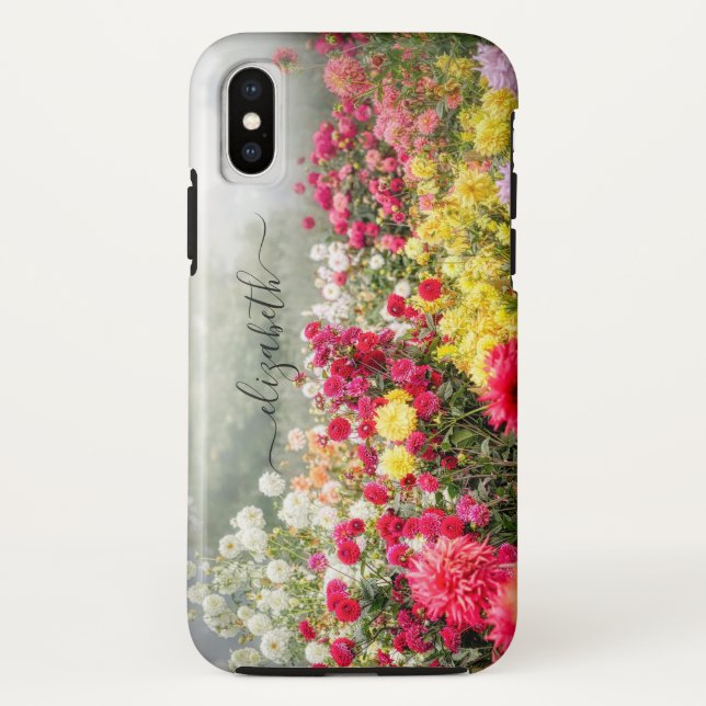 Capa Para iPhone, Case-Mate Campo Flor Dahlia (Verso)