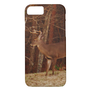 Capa iPhone 8/ 7 Camuflagem de Carvalho Vermelho de Stag / Buck Dee