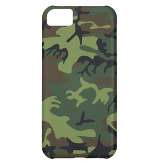 Capa Para iPhone 5C Camuflagem Florestal