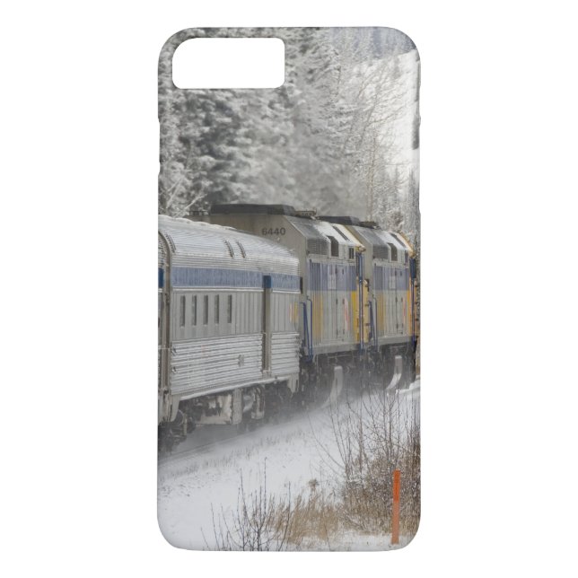 Capa Para iPhone, Case-Mate Canadá, Alberta. Trem de neve da VIA Rail entre (Verso)