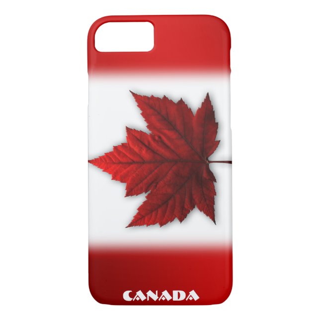 Capa Para iPhone, Case-Mate Canadá Flag iPhone 7 Case Canada Smartphone Case (Verso)