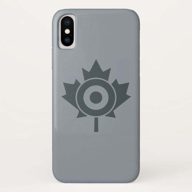 Capa Para iPhone, Case-Mate Canadiano Maple Leaf Roundel Mod (Verso)