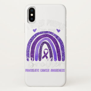 Capa Para iPhone Da Case-Mate câncer de pâncreas Eu Visto Roxo Para Meu Presen