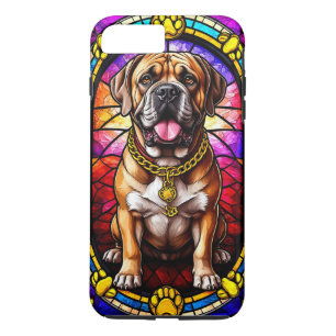 Capa iPhone 8 Plus/7 Plus Cão em Cores Vibrantes e Detalhes